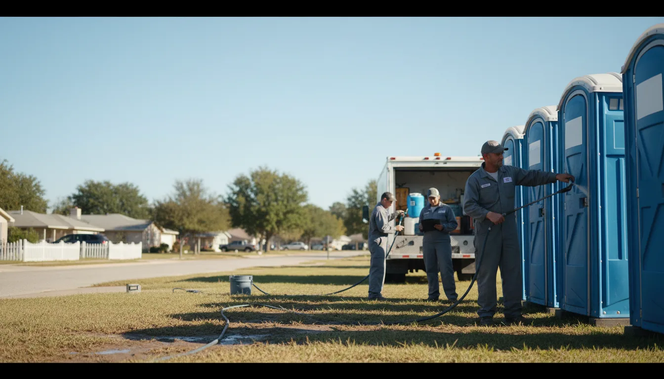 Long-Term Portable Toilet Rental in Huddleston, VA near me